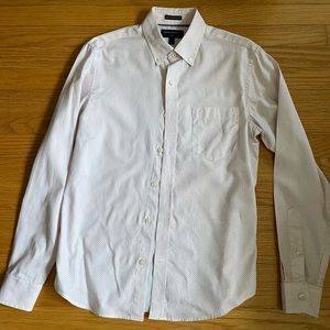 Banana Republic Untucked Pink Shirt